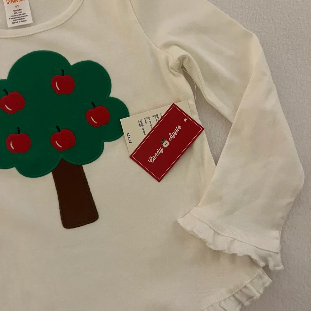 Gymboree Candy Apple Tree Top